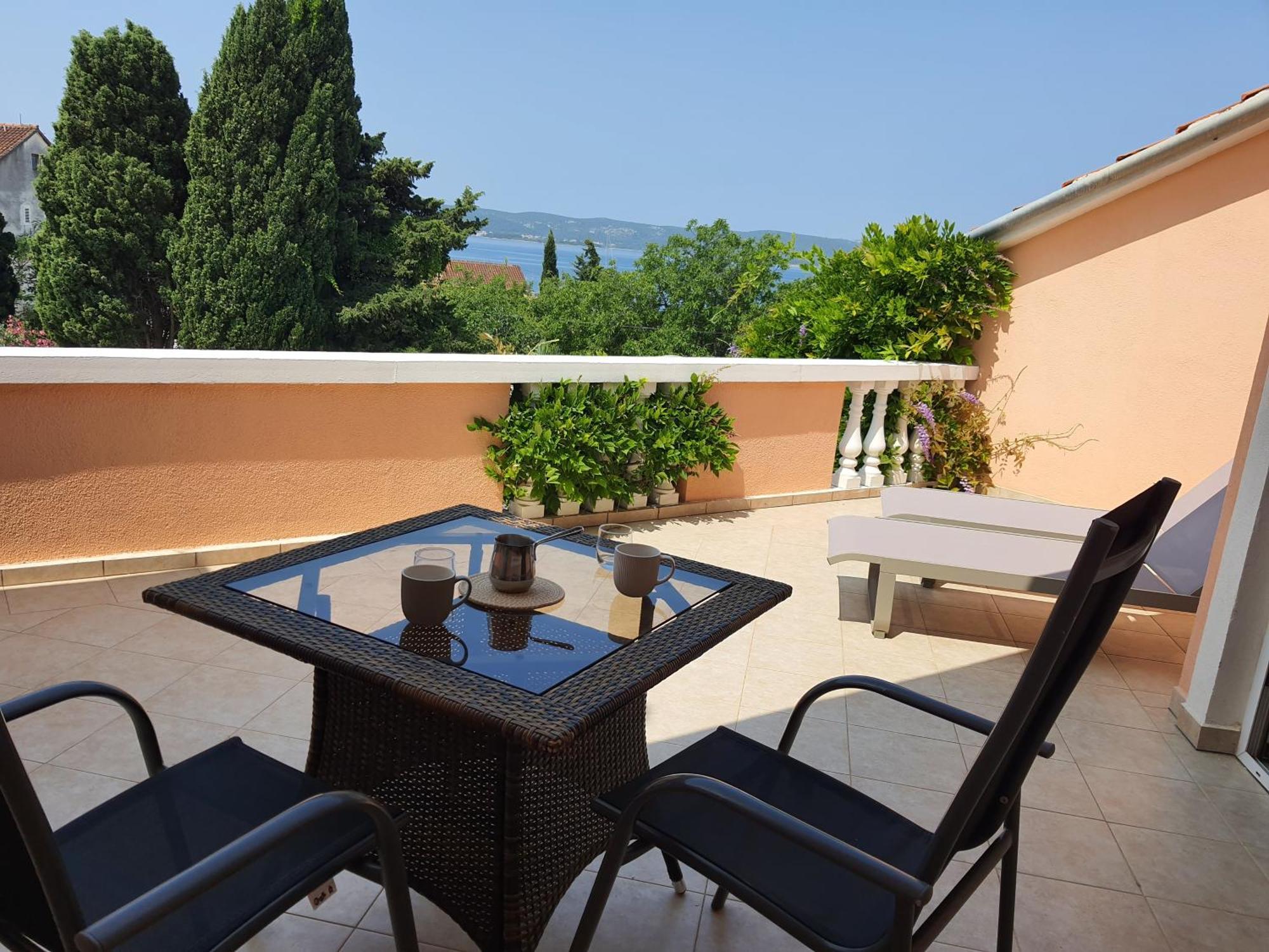 Apartments Durdica Bobic Биоград-на-Мору Экстерьер фото